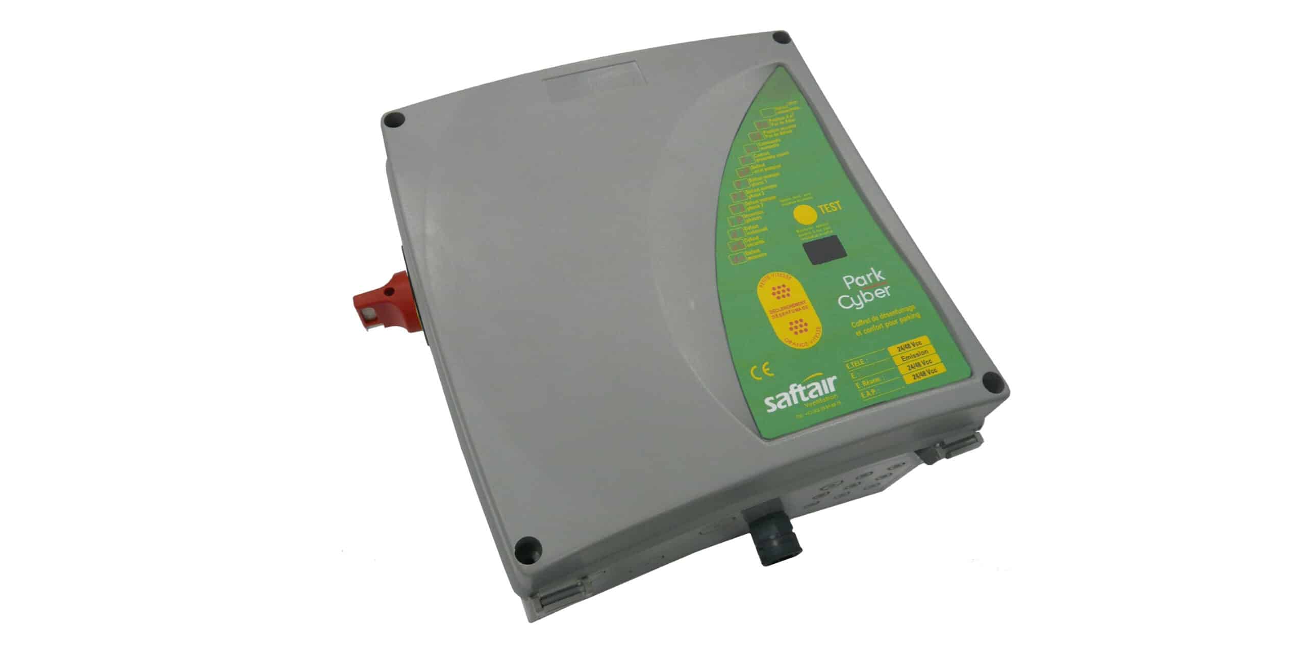 Coffret de relayage pour parking