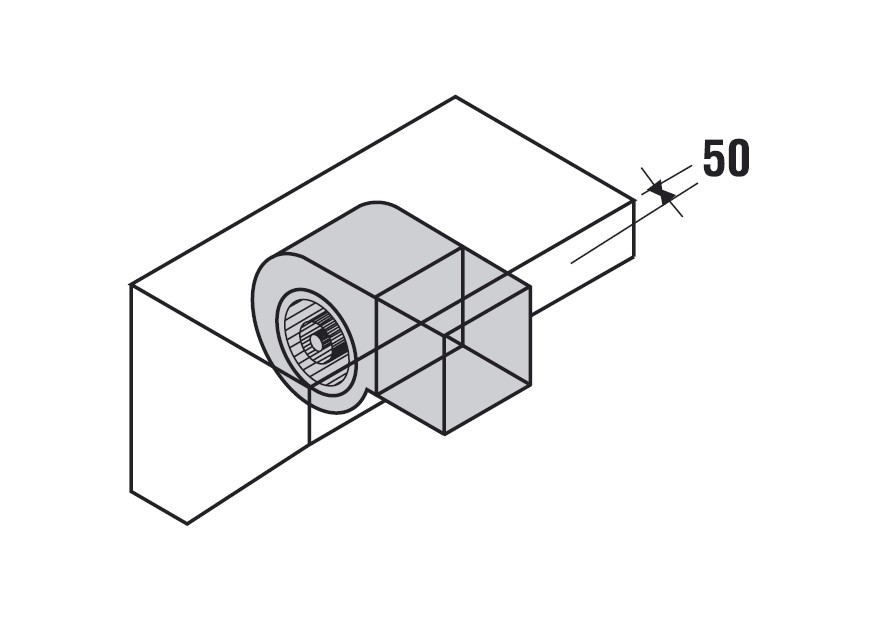 Extraction frontale sur capteur