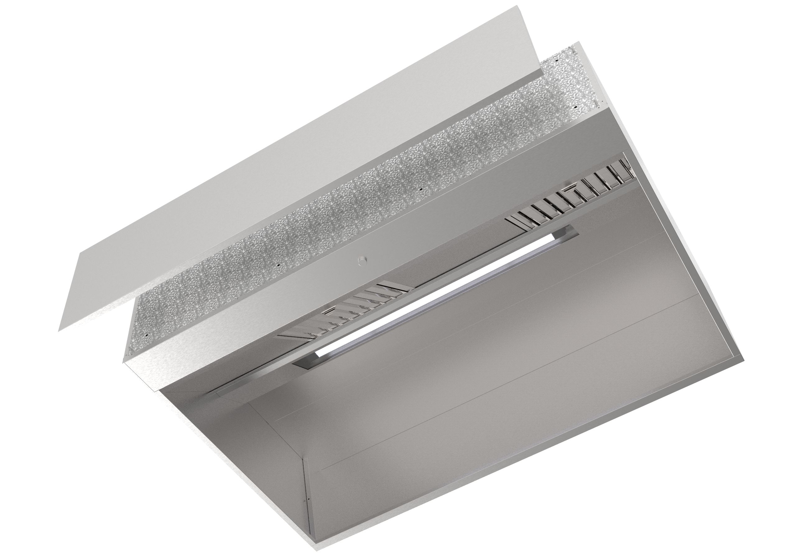 Habillage arrière inox