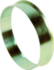 Virole de raccordement montée ou non montée